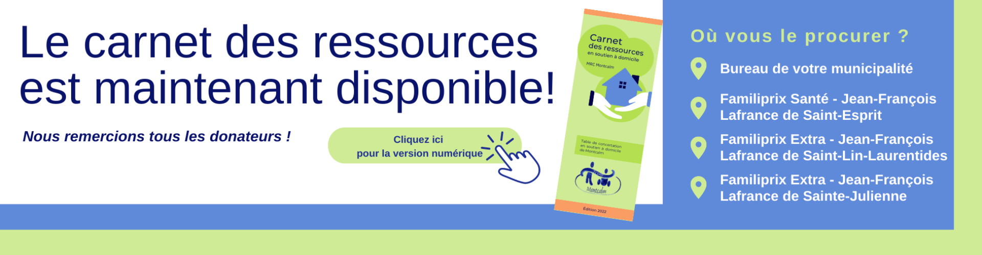 Carnet des ressources