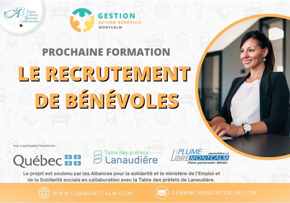 Le recrutement des bénévoles