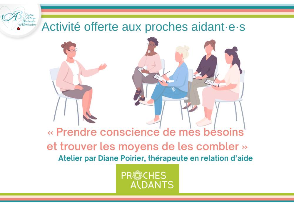 Prendre conscience de mes besoins et trouver les moyens de les combler