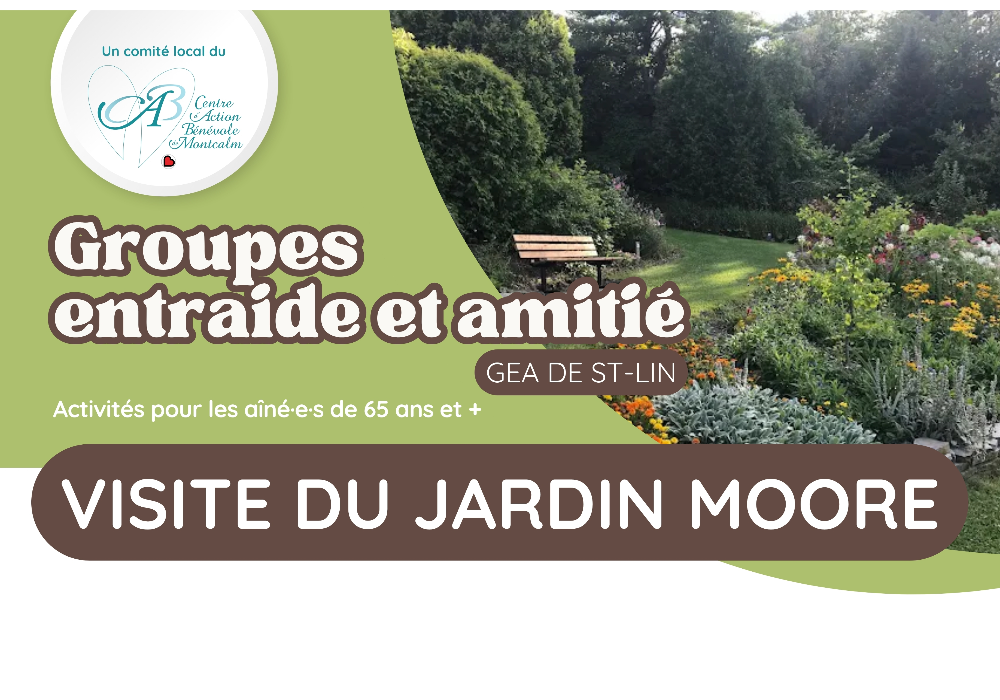 Visite du Jardin Moore