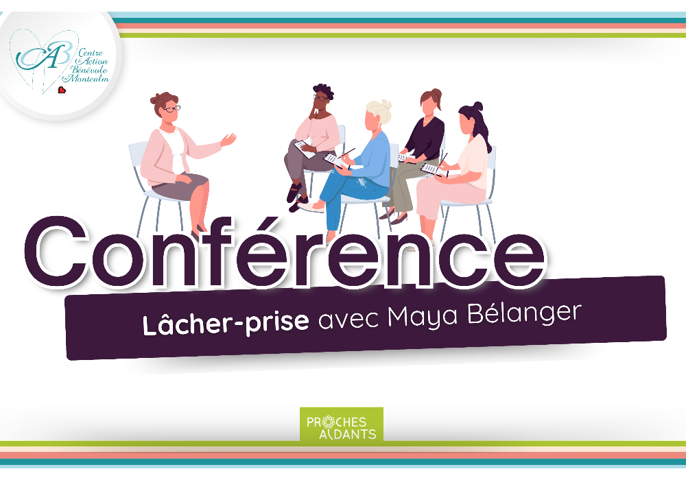 Conférence – Lâcher-prise avec Maya Bélanger