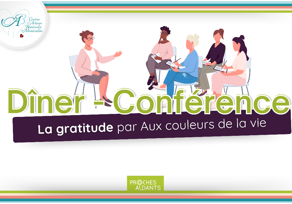 Dîner-conférence – La gratitude