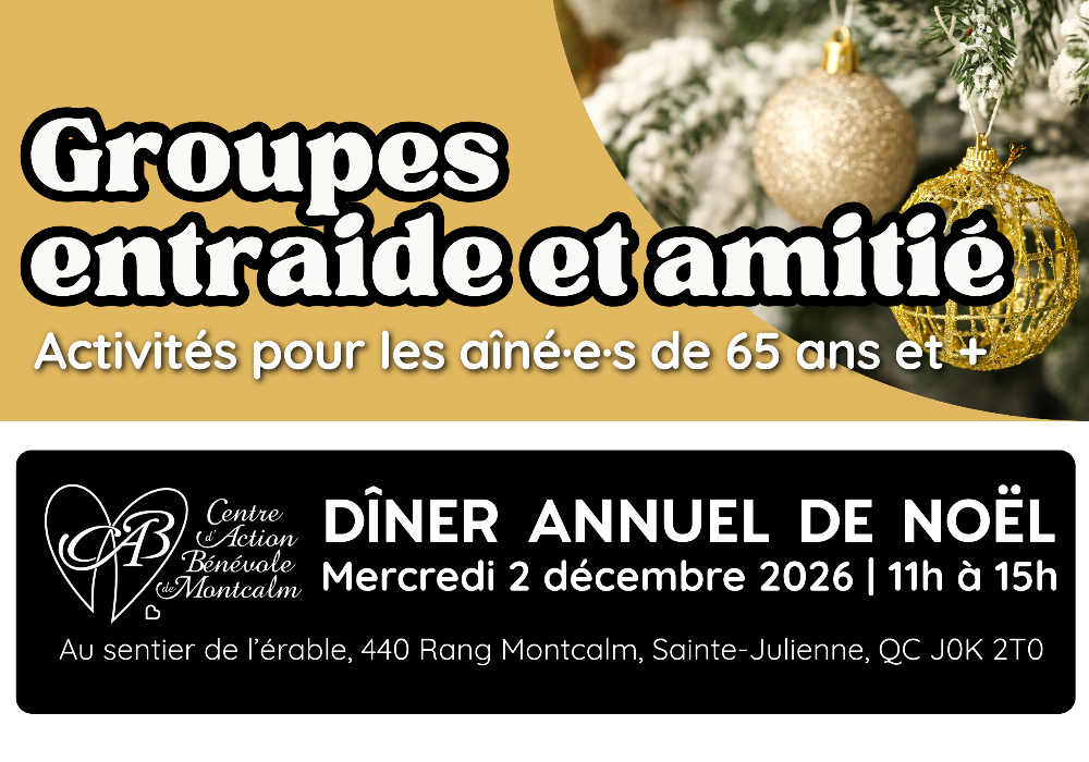 Célébrons Noël en bonne compagnie!