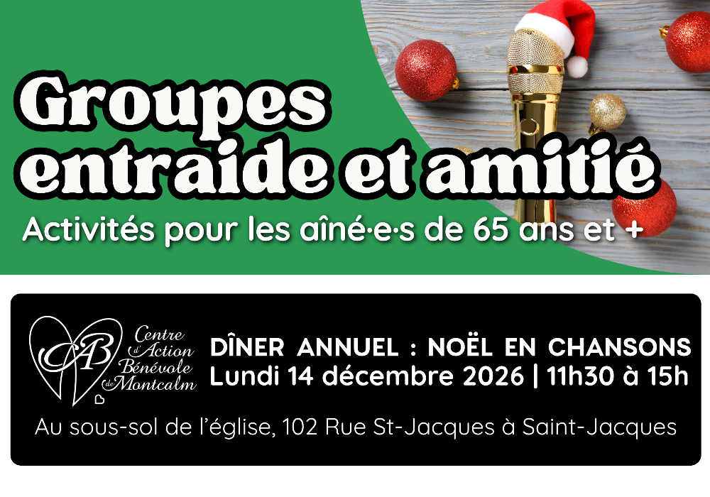 Un Noël en chansons à Saint-Jacques!