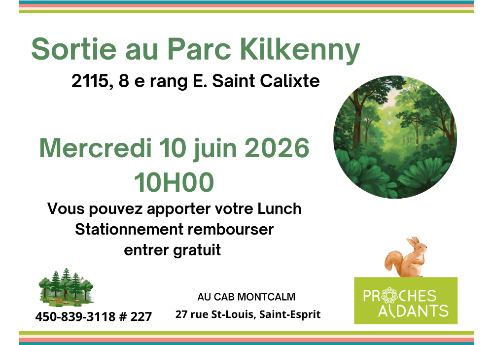 Sortie au Parc Kilkenny