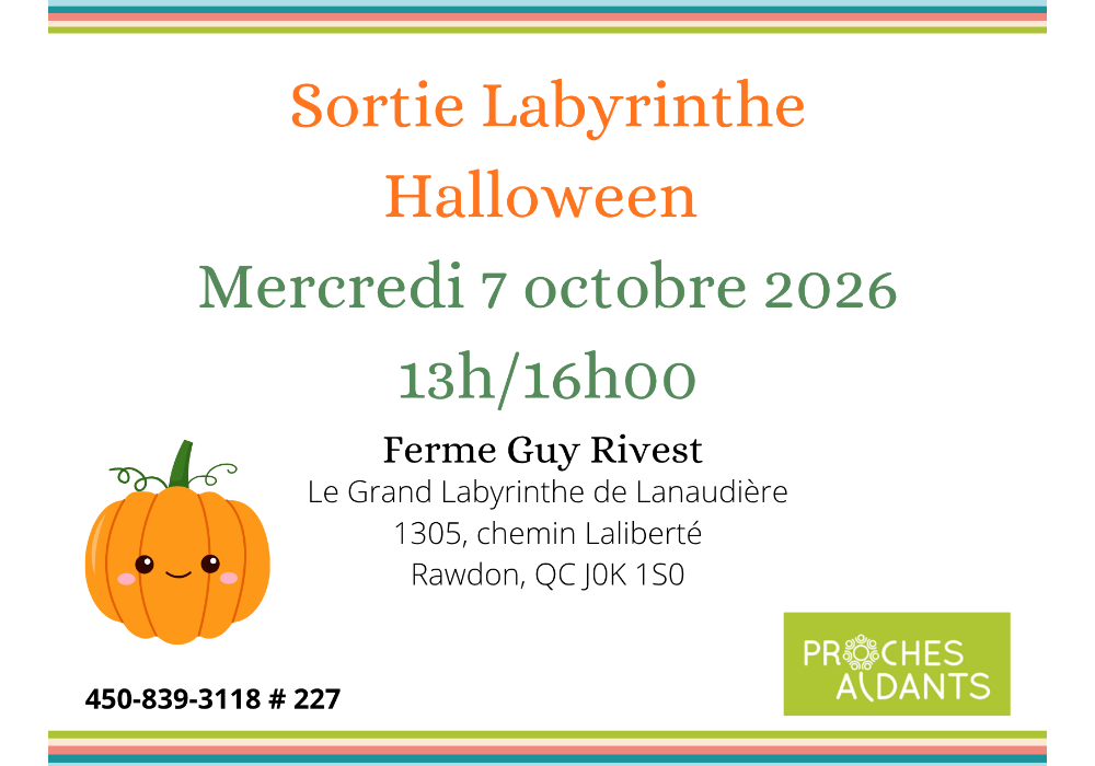 SORTIE AU LABYRINTHE D’HALLOWEEN