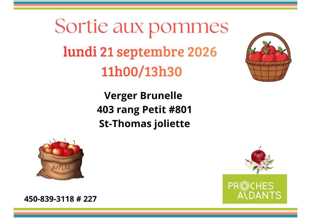 SORTIE AUX POMMES