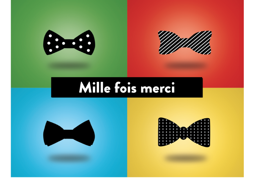 Mille fois merci