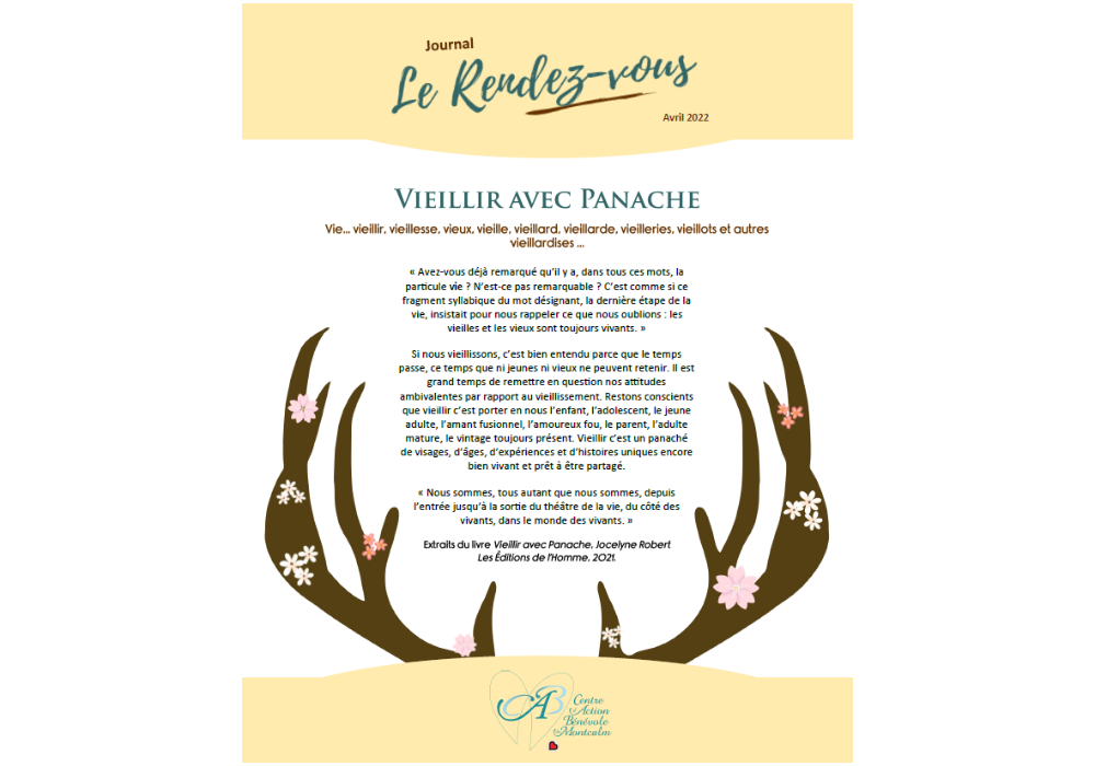 LE RENDEZ-VOUS - VIEILLIR AVEC PANACHE