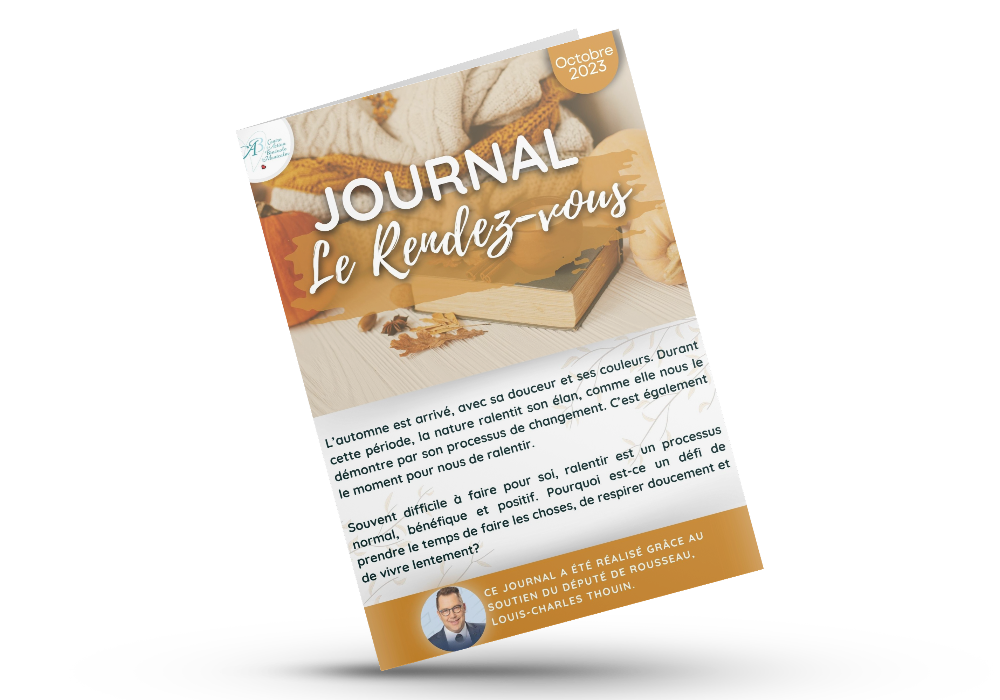 Journal Le Rendez-vous - édition automne